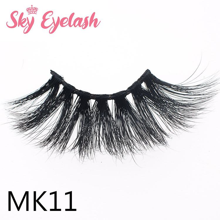 Premium flurry real mink lashes distributor and private label packing factory price logo customized ES