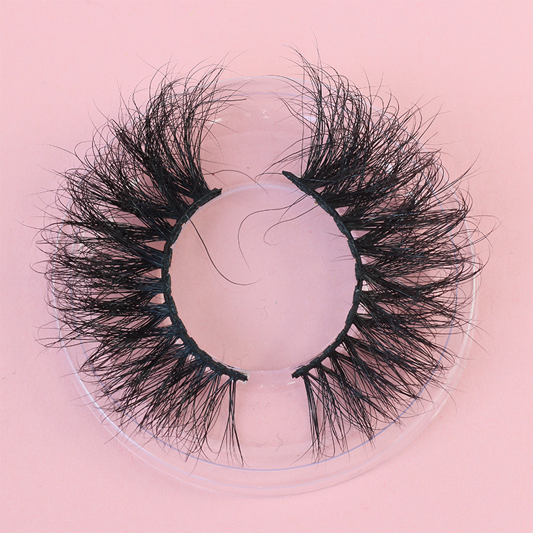 Own brand 3D mink eyelash packaging box with wholesale price USA 