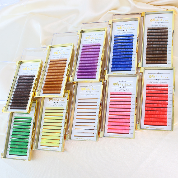 2021 Best lash wholesaler supply eyelash extensions with private label packaging CO