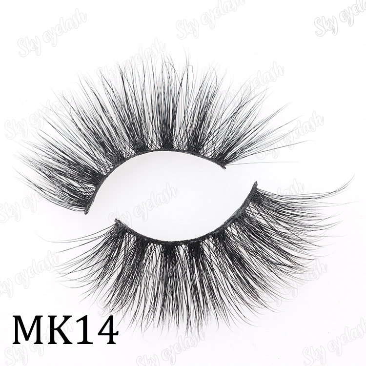 Mink eyelash vendor wholesale 25mm long 3D mink eyelashes-BW