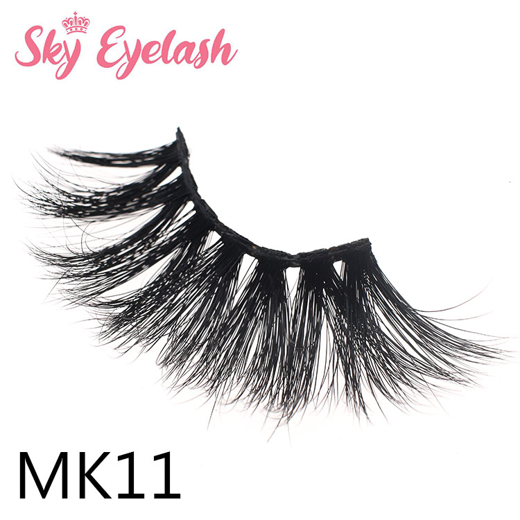 Premium flurry real mink lashes distributor and private label packing factory price logo customized ES