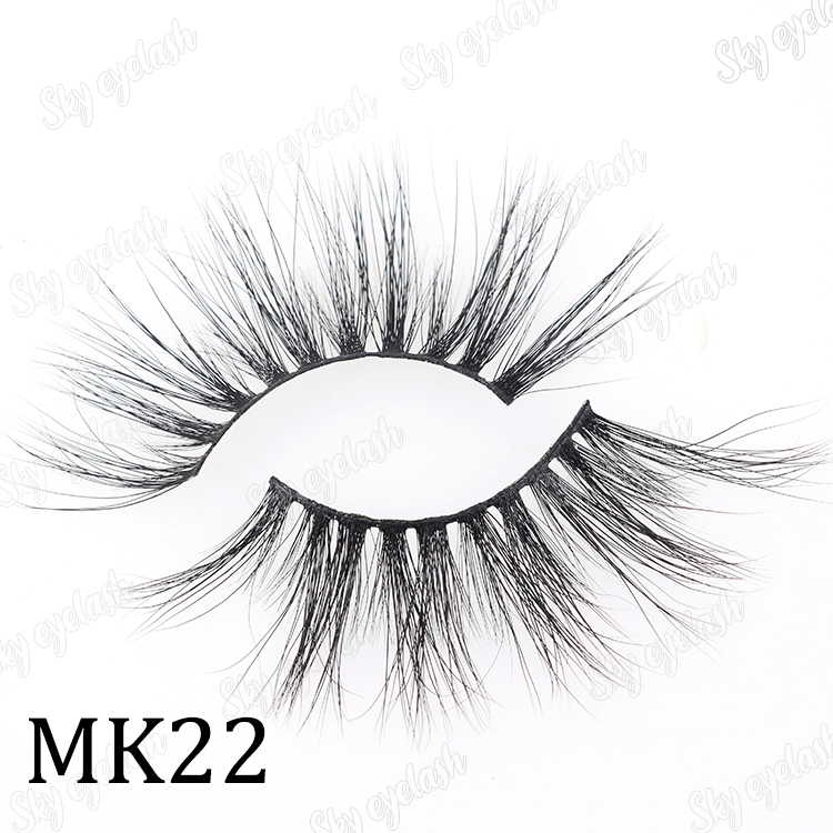 Mink eyelash vendor wholesale 25mm long 3D mink eyelashes-BW