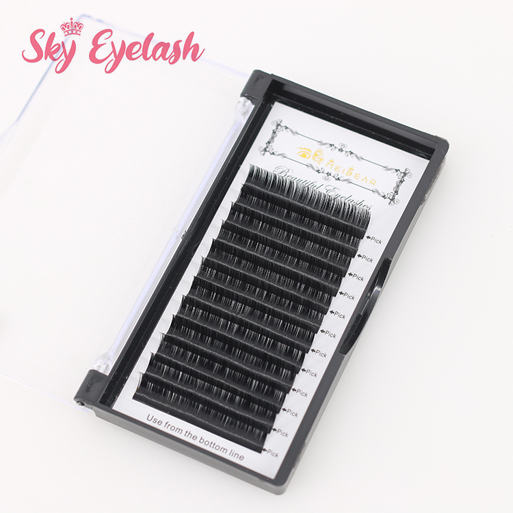 Lashes manufacturers wholesale mink individual lashes extensions with best lash glue CO
