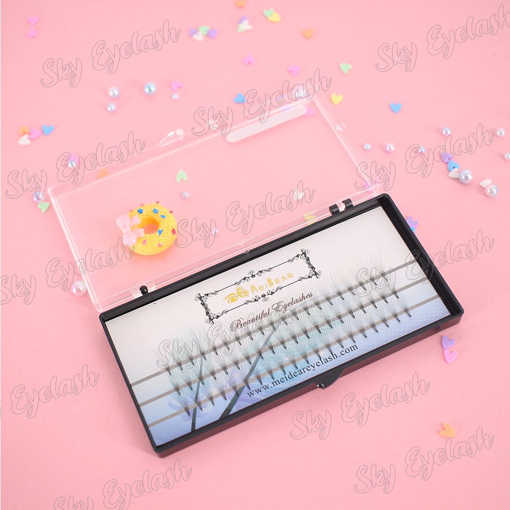 Lash extension supplies wholesale volume eyelash extension with adhesive
