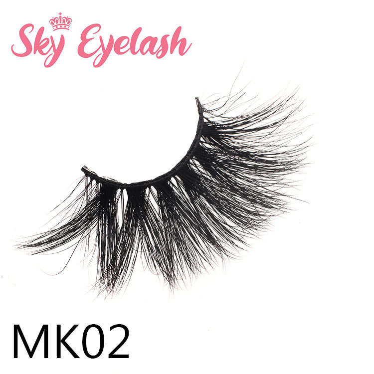 25mm Mink Lash Vendors Supply 25mm Long 3D Mink Eyelash With Custom Eyelash Packaging Box OL
