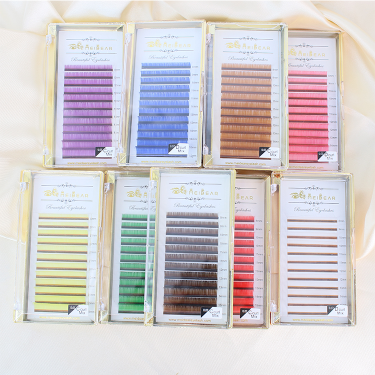 2021 Best lash wholesaler supply eyelash extensions with private label packaging CO