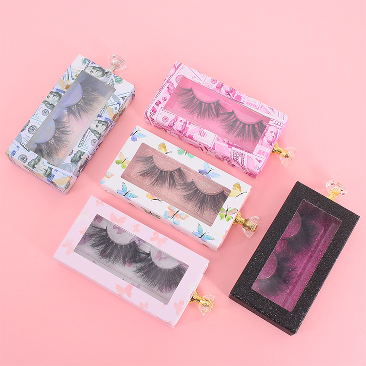 Faux Mink Lashes Wholesale UK With Customized Eyelash Packaging Boxes OL