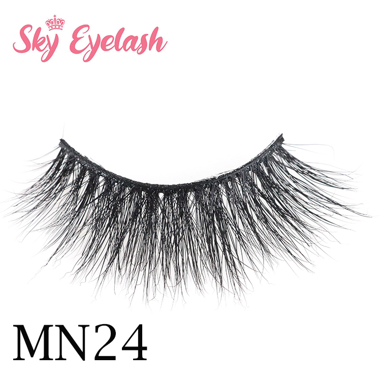 Lashes vendor wholesale real mink new arrival 3D mink eyelashes with custom packaging CO