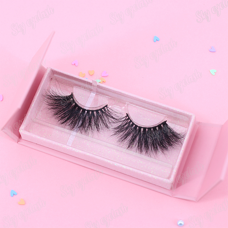 Best false eyelashes 25mm 5D lashes with best glue adhesive to England CO