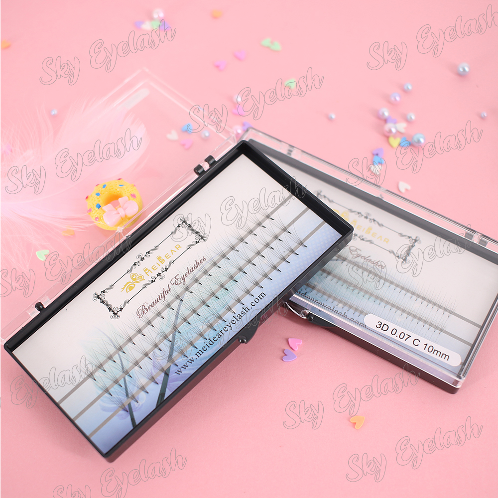 Lash vendor wholesale volume eyelash extensions with semi-permanent lash glue