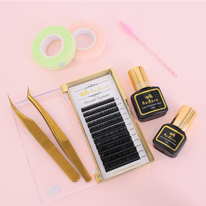 Eyelash Manufacturer Wholesale Premade Volume Eyelash Extensions Long Stem Pre Made  OL