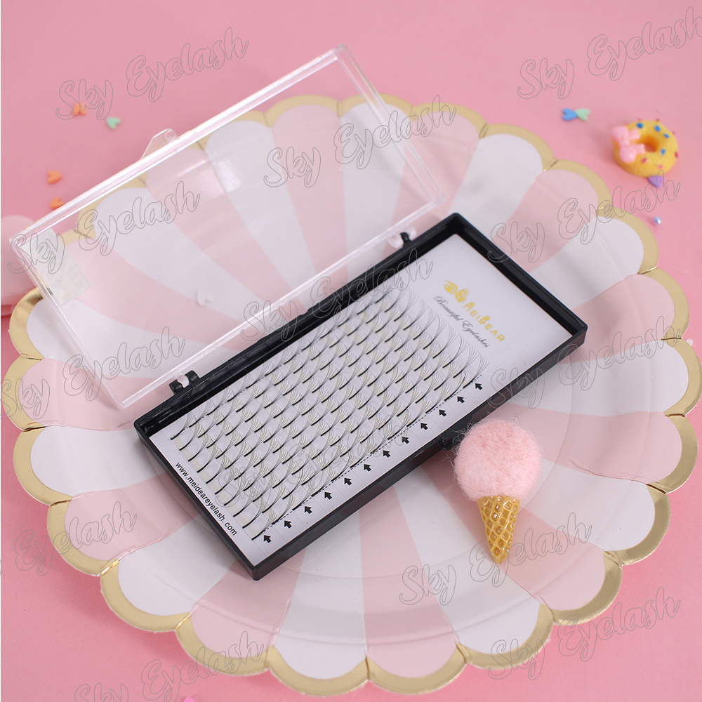 Lash extension supplies wholesale volume eyelash extension with adhesive