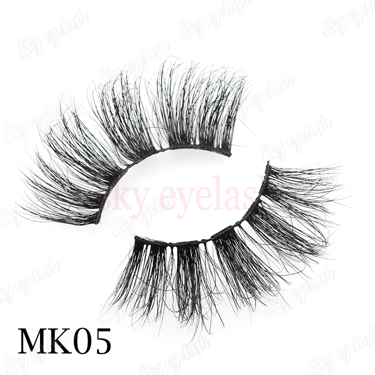 Best strip glue with 25mm 3D mink eyelashes with customized lash boxes CO