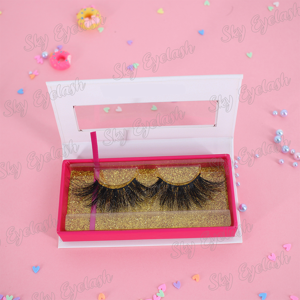 Eyelash vendor provide best 3D mink eyelashes with top quality adhesive to USA