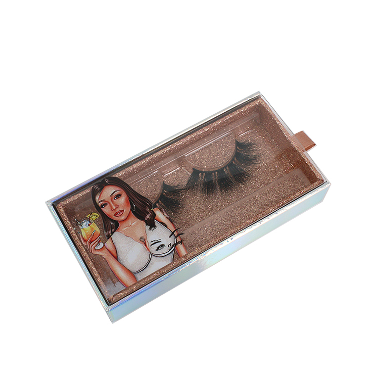Mink lash vendors wholesale lash packaging box for 5D mink eyelash India