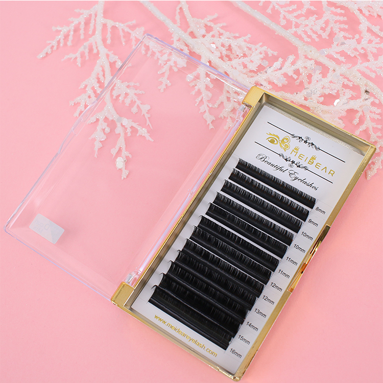 2021 lash vendors wholesale individual eyelash extensions with private label box USA CO