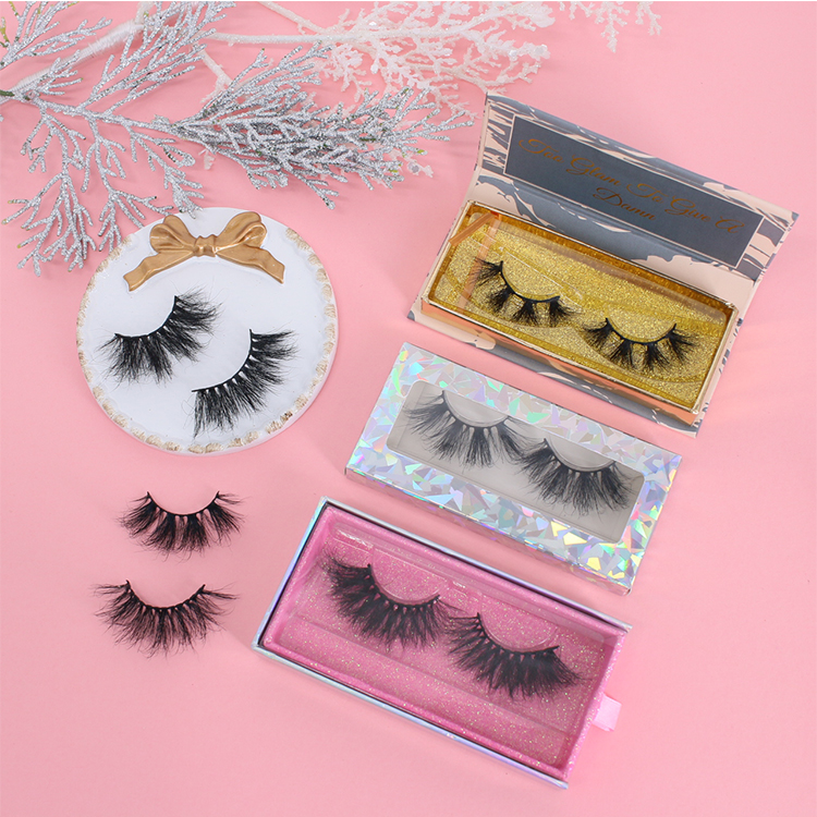 Lash vendors wholesale 2021 new arrival 3D mink eyelashes with boxes CO