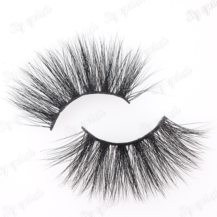 Eyelash package box wholesale with private label 25mm eyelashes-BW